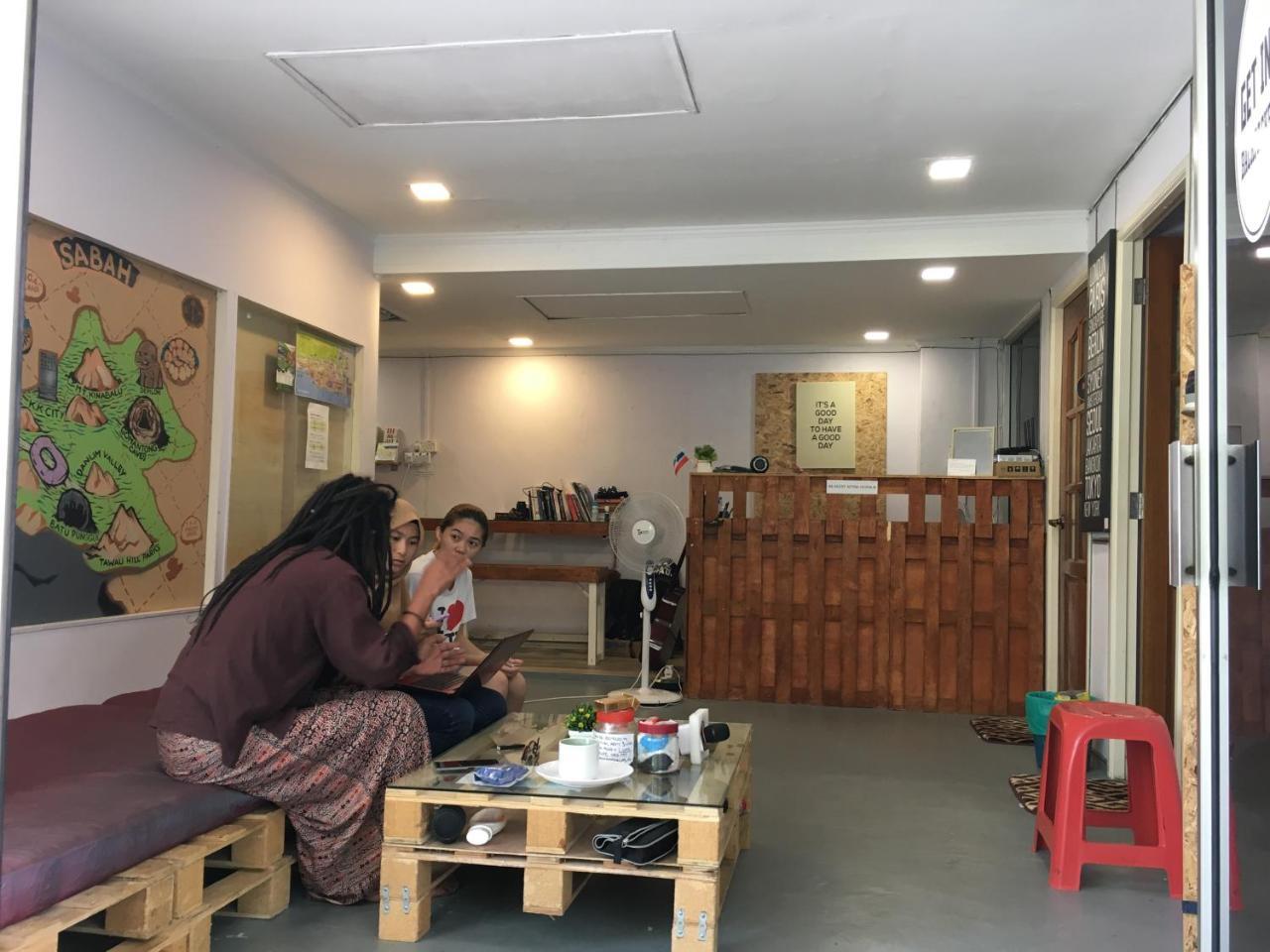 Get Inn Backpackers Kota Kinabalu Esterno foto