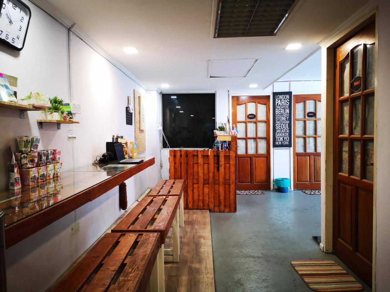 Get Inn Backpackers Kota Kinabalu Esterno foto