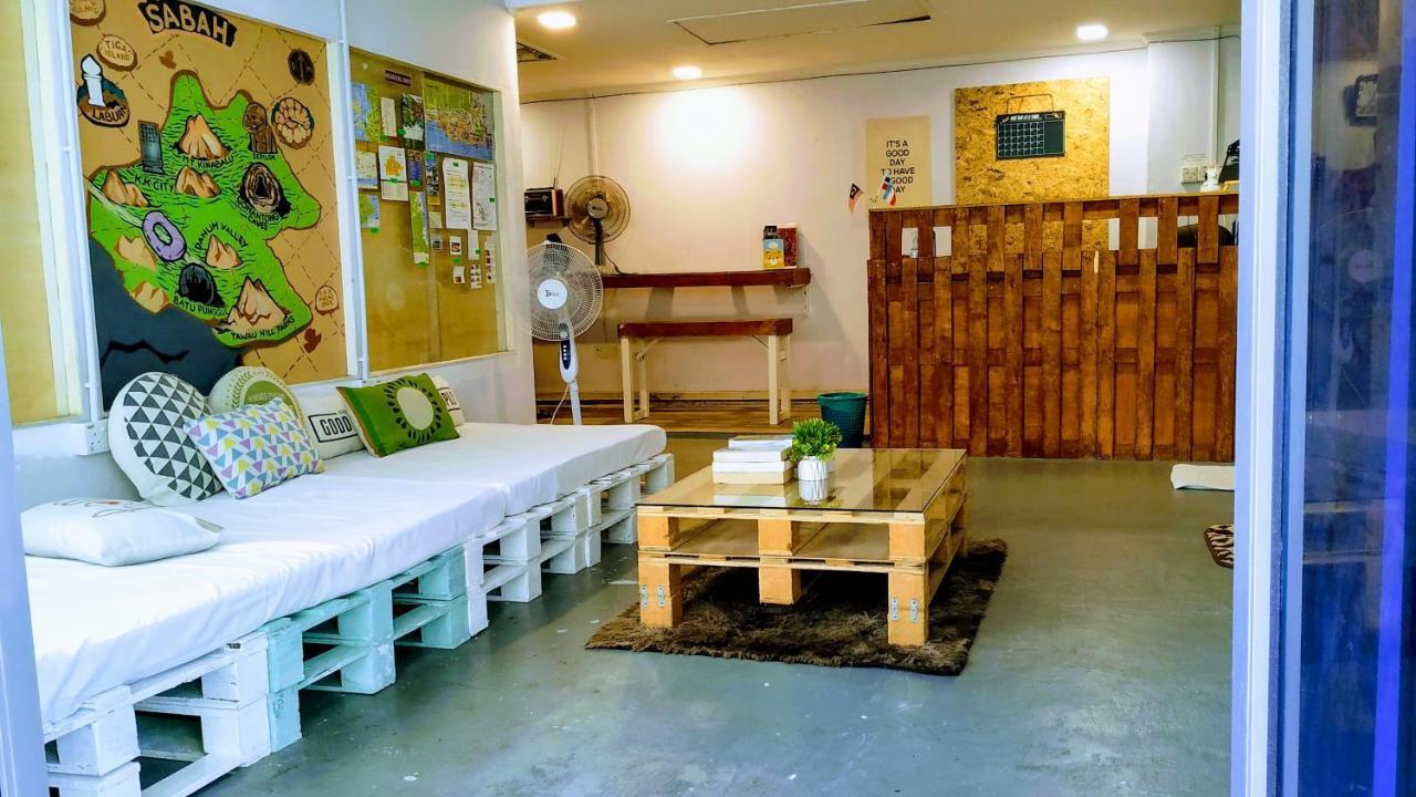 Get Inn Backpackers Kota Kinabalu Esterno foto